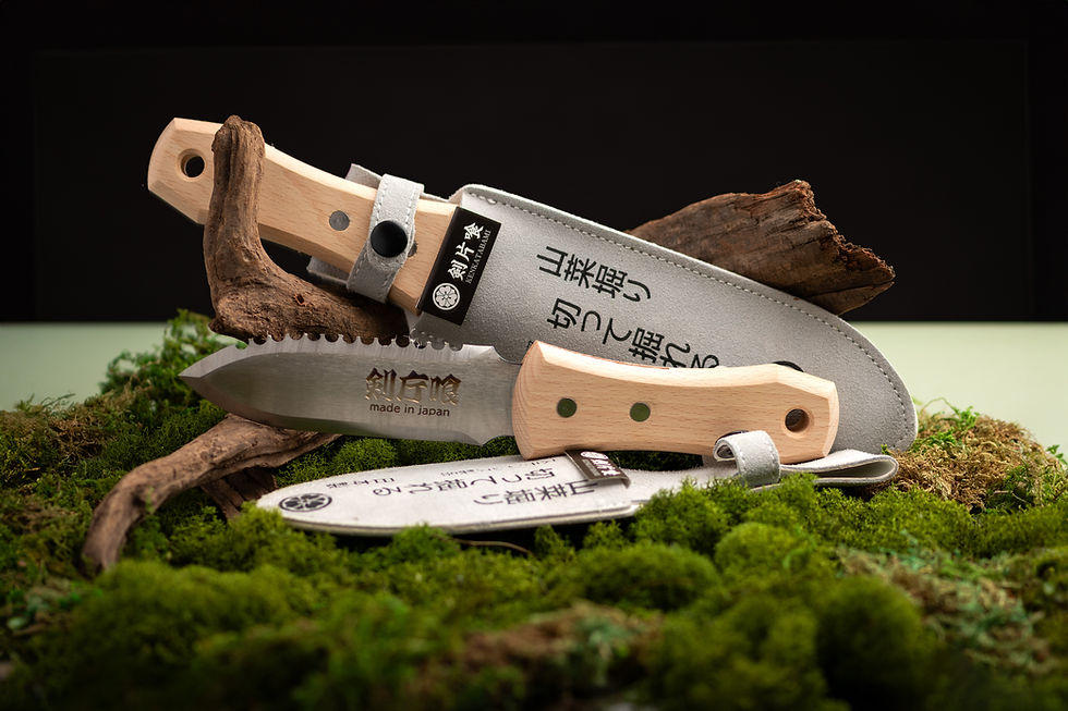 Миниатюра: Японский нож Hori Hori, меньший размер, KENKATABAMI