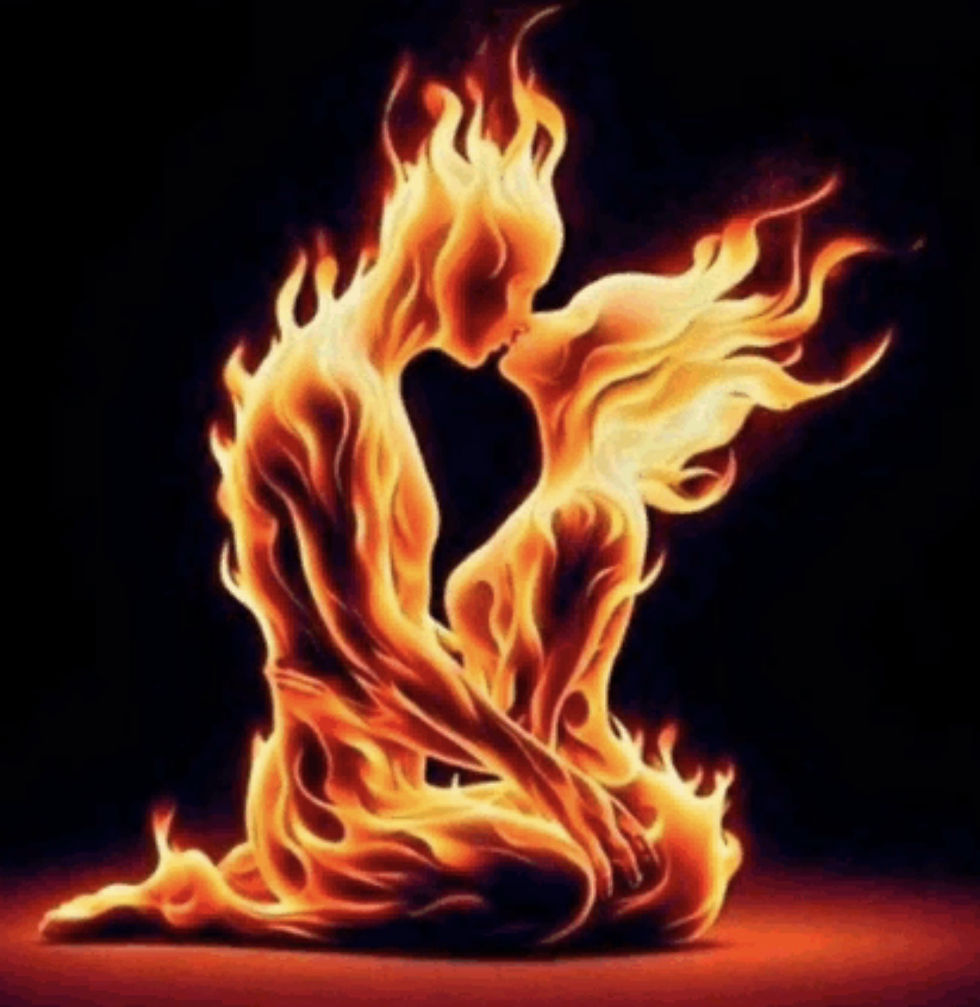 The Anchoress fire; whole and willing.