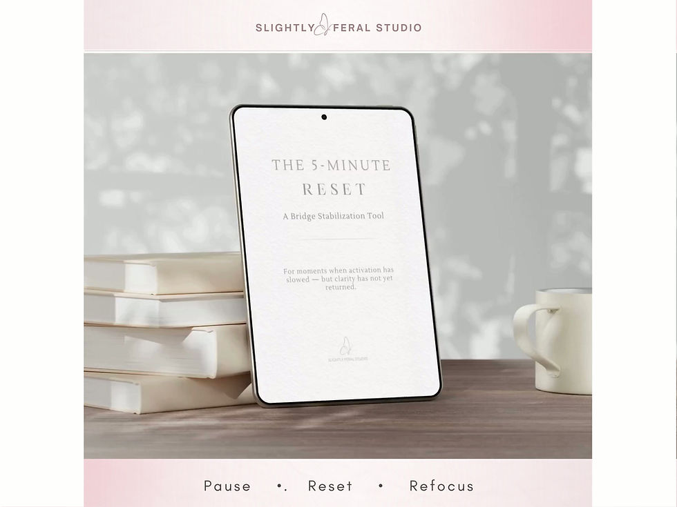 Thumbnail: 5-Minute Reset Printable | Nervous System Reset Tool