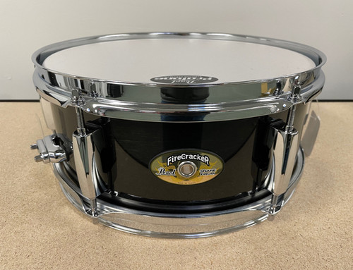 Pearl Wood Fire Cracker Ebony Snare Drum 12x5 | simonboyardrumschool 