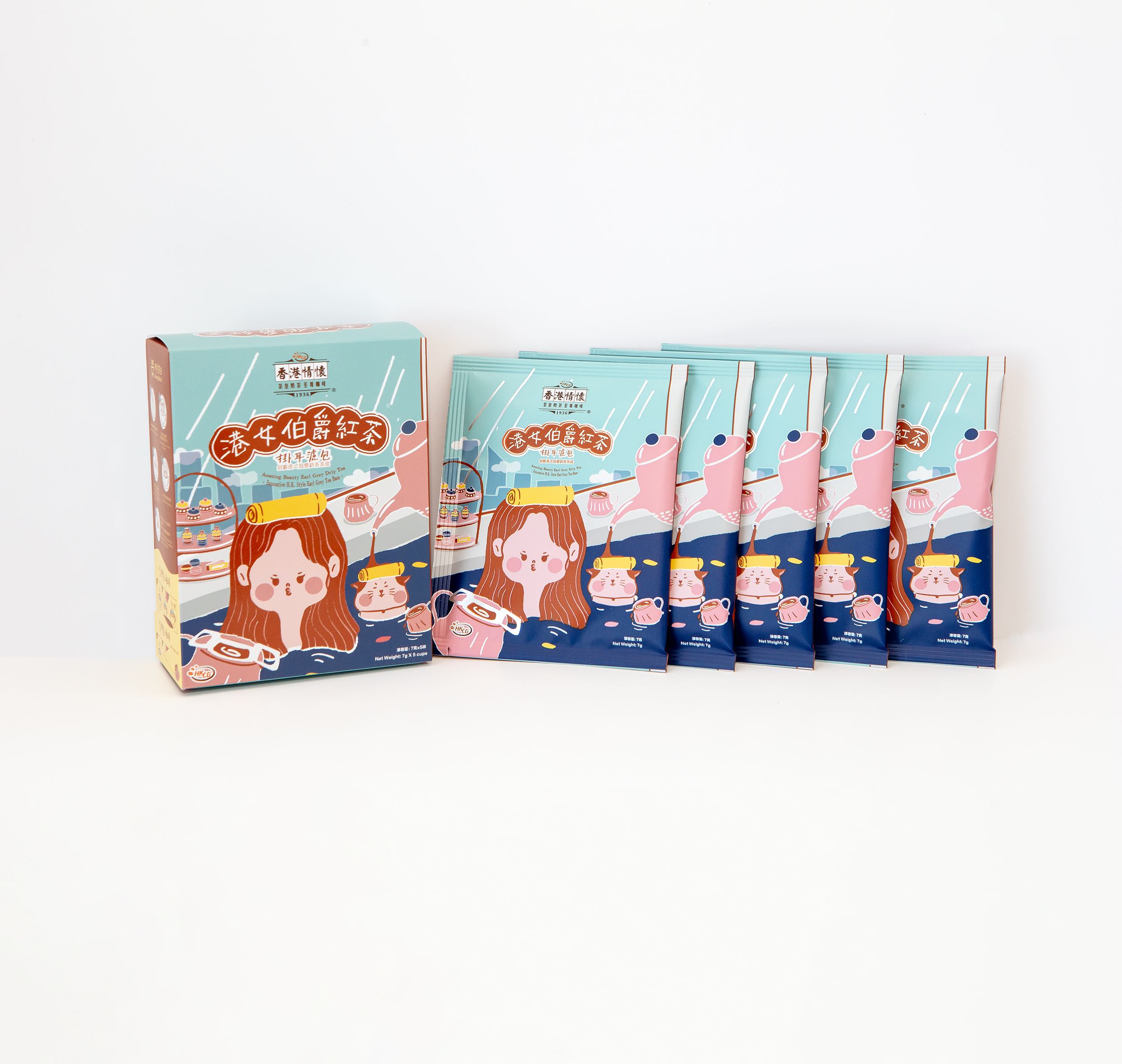 Amazing Beauty Earl Grey Drip Tea ( 7g x 5packs)