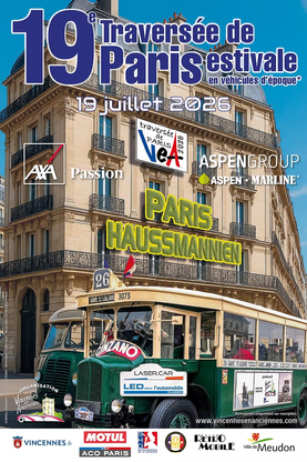 19ème Traversée de Paris estivale : musée roulant, éphémère et vivant !