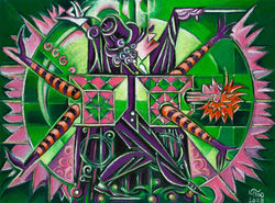 A Trick Sawing The Woman