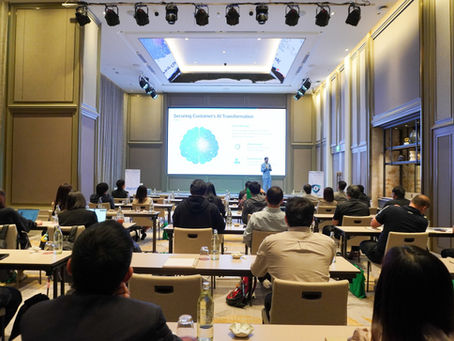 DigiCert expert presenting Digital Trust and Certificate Lifecycle Management trends during the Trust in Transition seminar hosted by PlanetCyber in Thailand.