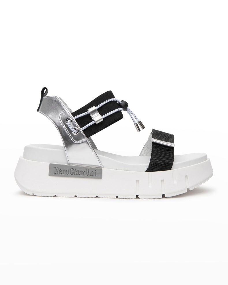 Thumbnail: Nero Giardini Loira Nero Sandal