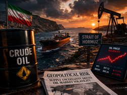 Crude Oil Volatility Intensifies as Strait of Hormuz Risk and Iran Conflict Drive Supply Uncertainty