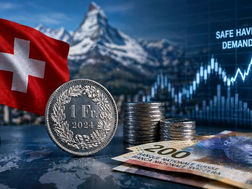 Swiss franc strength reflects safe haven demand as investors hedge against global instability