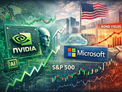 How Nvidia and Microsoft led AI momentum is sustaining US equity strength despite rising bond yield pressure