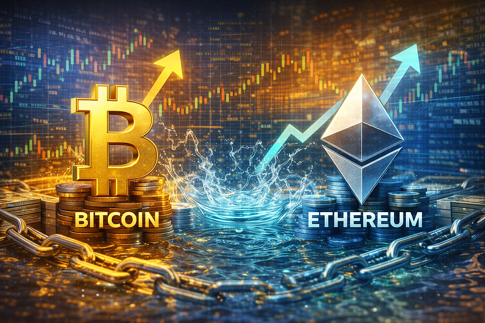 Bitcoin and Ethereum Liquidity Trends Influence Confidence Across Digital Asset Markets