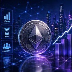 Ethereum network activity rises as decentralized finance applications regain momentum