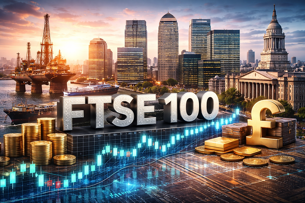 FTSE 100 Index Outlook as Energy and Banking Companies Influence United Kingdom Equity Markets