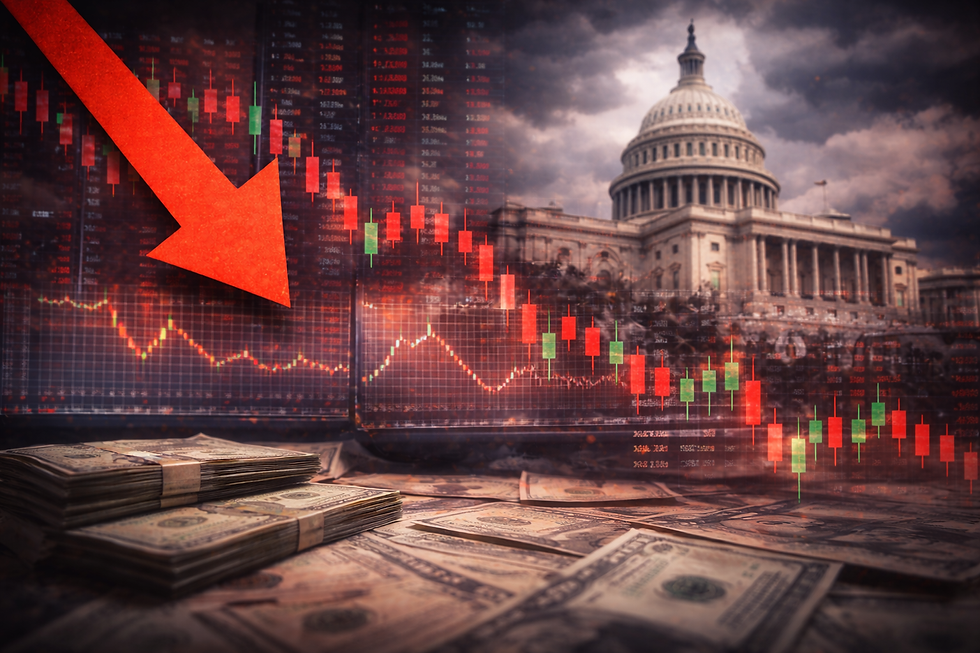 Market nervousness rises as U.S. stock futures fall on tariff uncertainty and fiscal policy tension