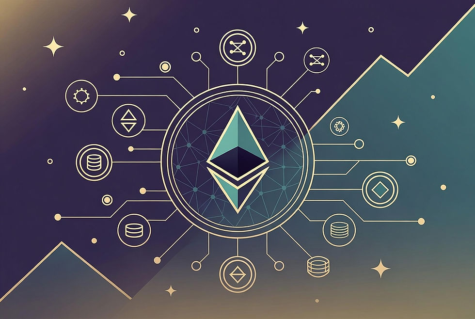 Ethereum Gains Supported by Layer Two Network Activity and Staking Developments