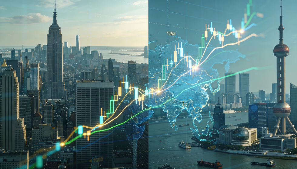 Global markets enter the new year riding year end gains with major United States and Asian indexes near record levels reflecting resilient investor sentiment