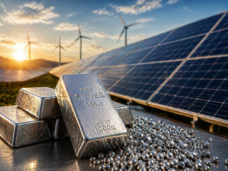 Silver Demand Rises as Solar Industry Expansion Strengthens Industrial Consumption