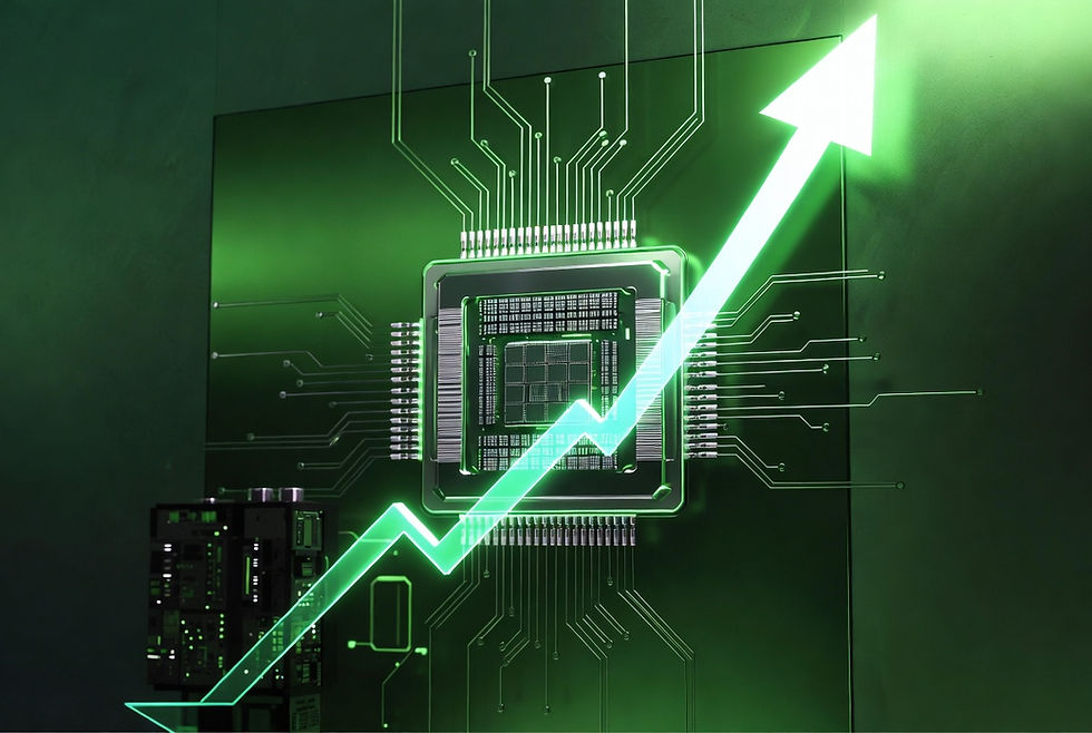 Nvidia Shares Gain on Continued Strong Demand for Blackwell AI Chips