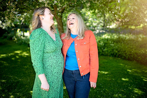 two-women-smiling-at-each-other-at-personal-brand-photoshoot-in-scotland.JPG