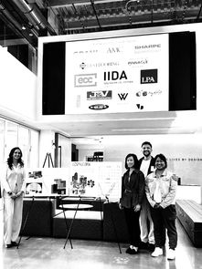 Winning team at the 2025 IIDA Southern California Student Design Charrette at LPA Design Studios in Irvine.