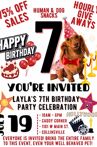 Colorful Cute Dog Birthday Invitation - 1.png