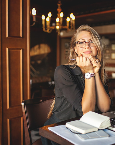 Inspired Businesswoman