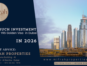 How much investment is required for the 10-Year Golden Visa in Dubai?