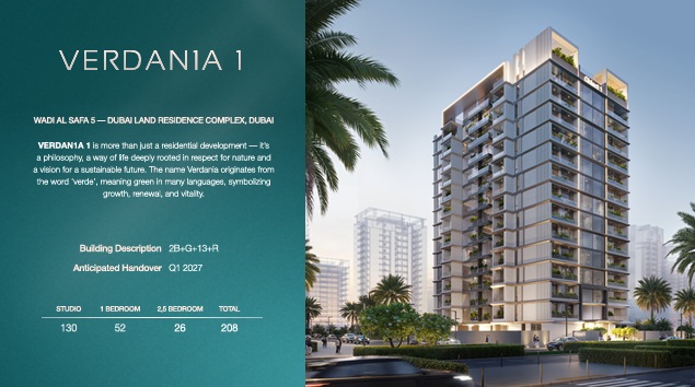 MIFRAH PROERTIES RECOMMEND  VERDANIA 1 