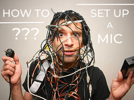 How to Set Up a Microphone for Voice Over