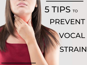 5 Tips to Prevent Vocal Strain