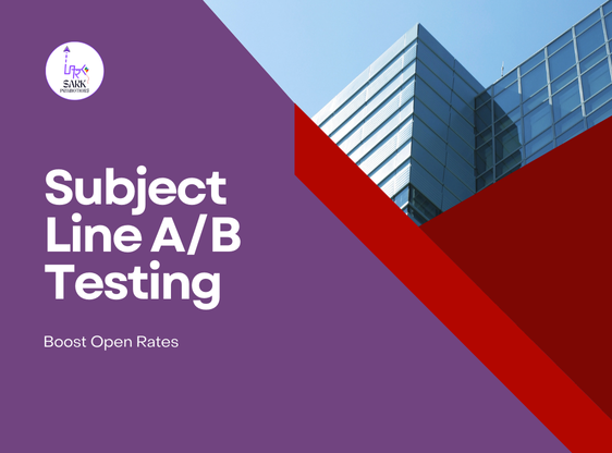 Subject Line A/B testing
