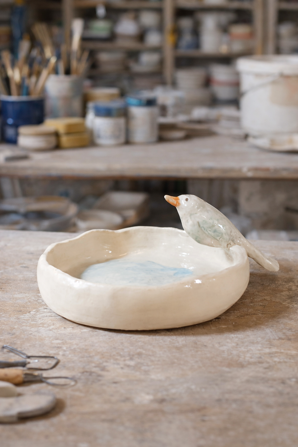 Modelage à la main cours de poterie Nais Miss Terres