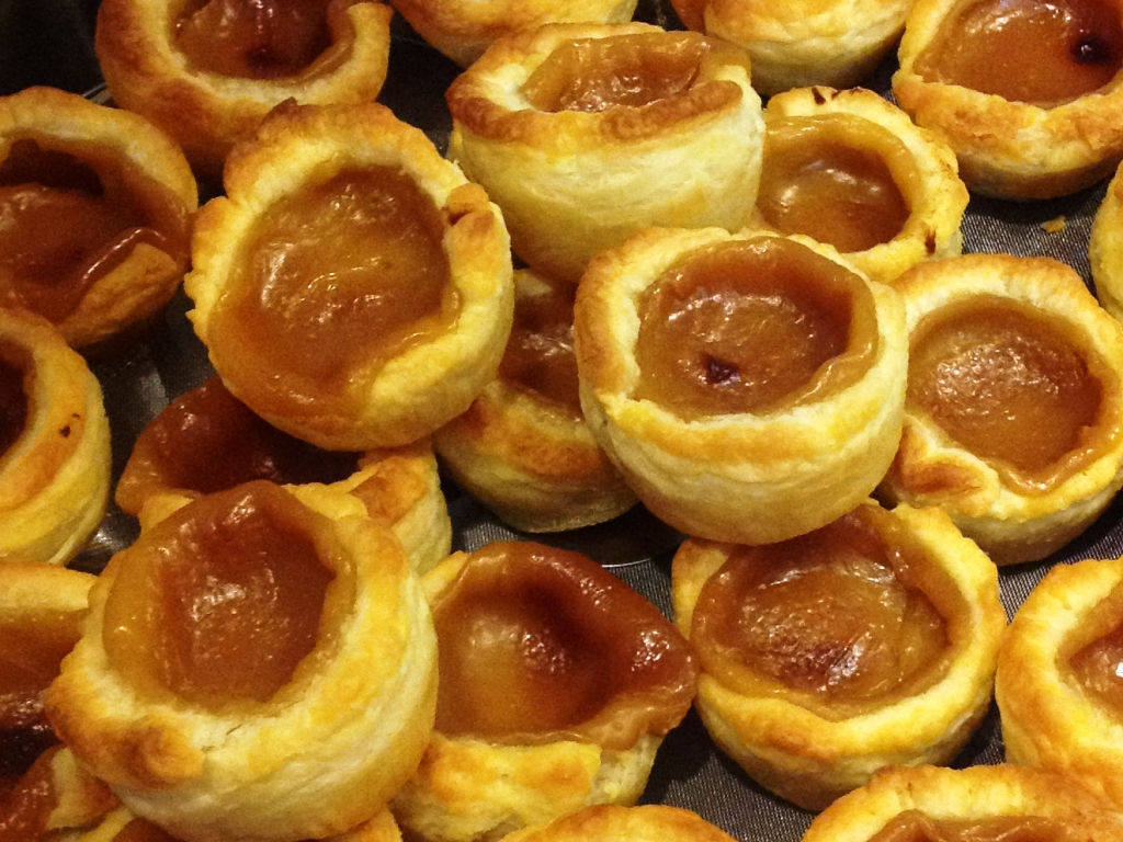 Fig pie puff pastry (Pastel de Nata de Figo da Índia sem ovos)