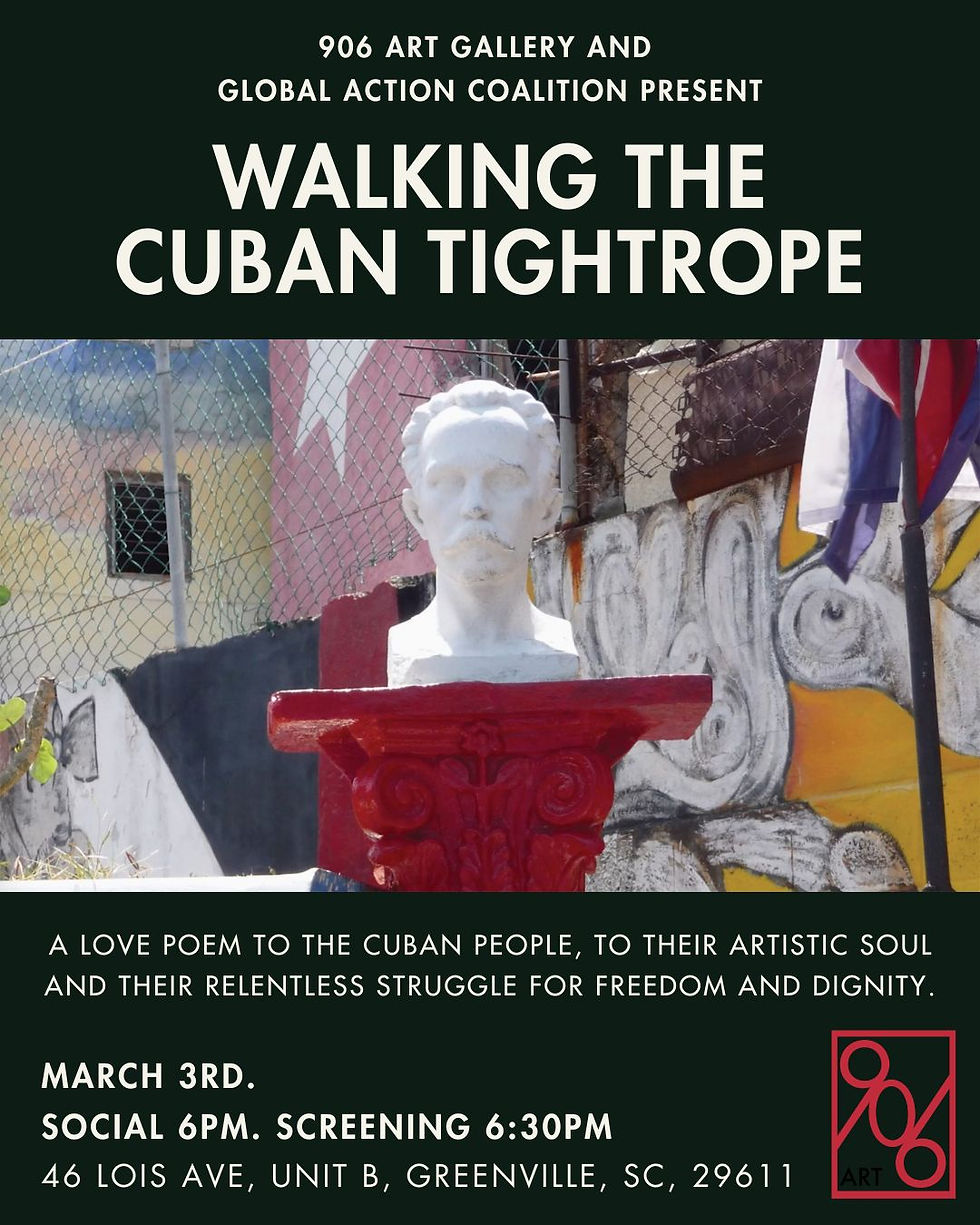 Walking the Cuban Tightrope Screening