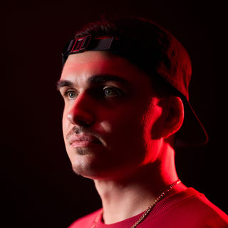 Record Producer & DJ SYNEKK during a photoshoot.