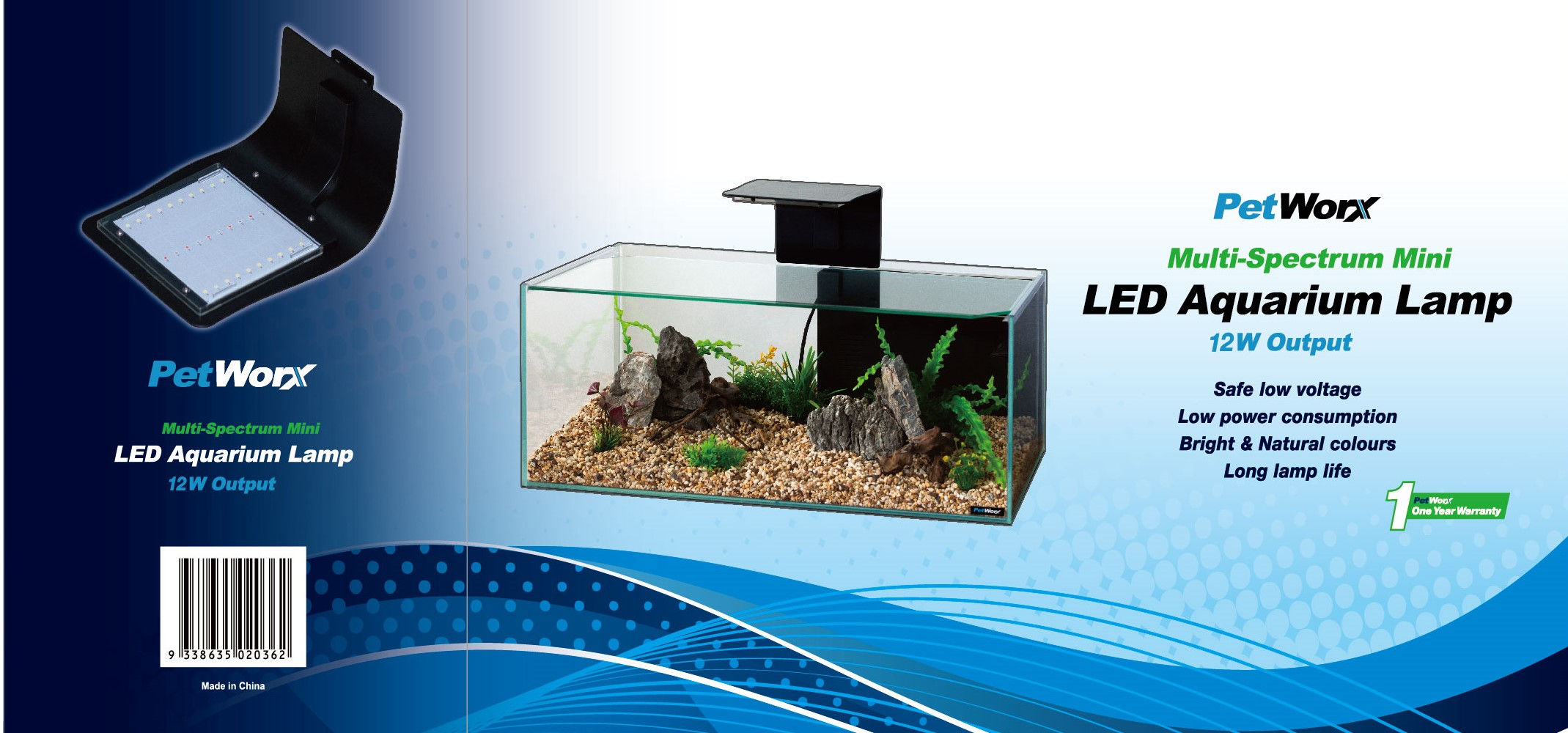 Petworx Mini LED Multi spectrum light 6w