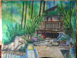 Tie Lake - in the Private Collection of 