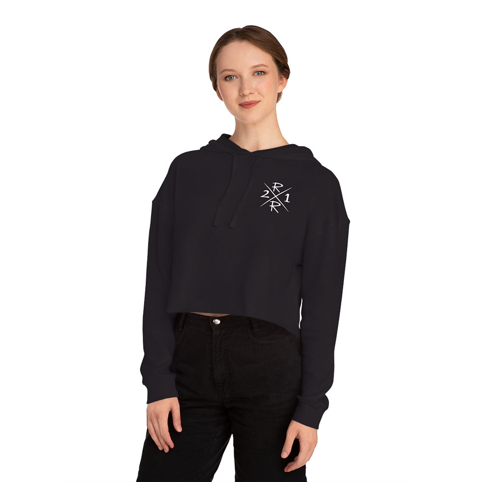 Thumbnail: Women’s Cropped Hooded Sweatshirt