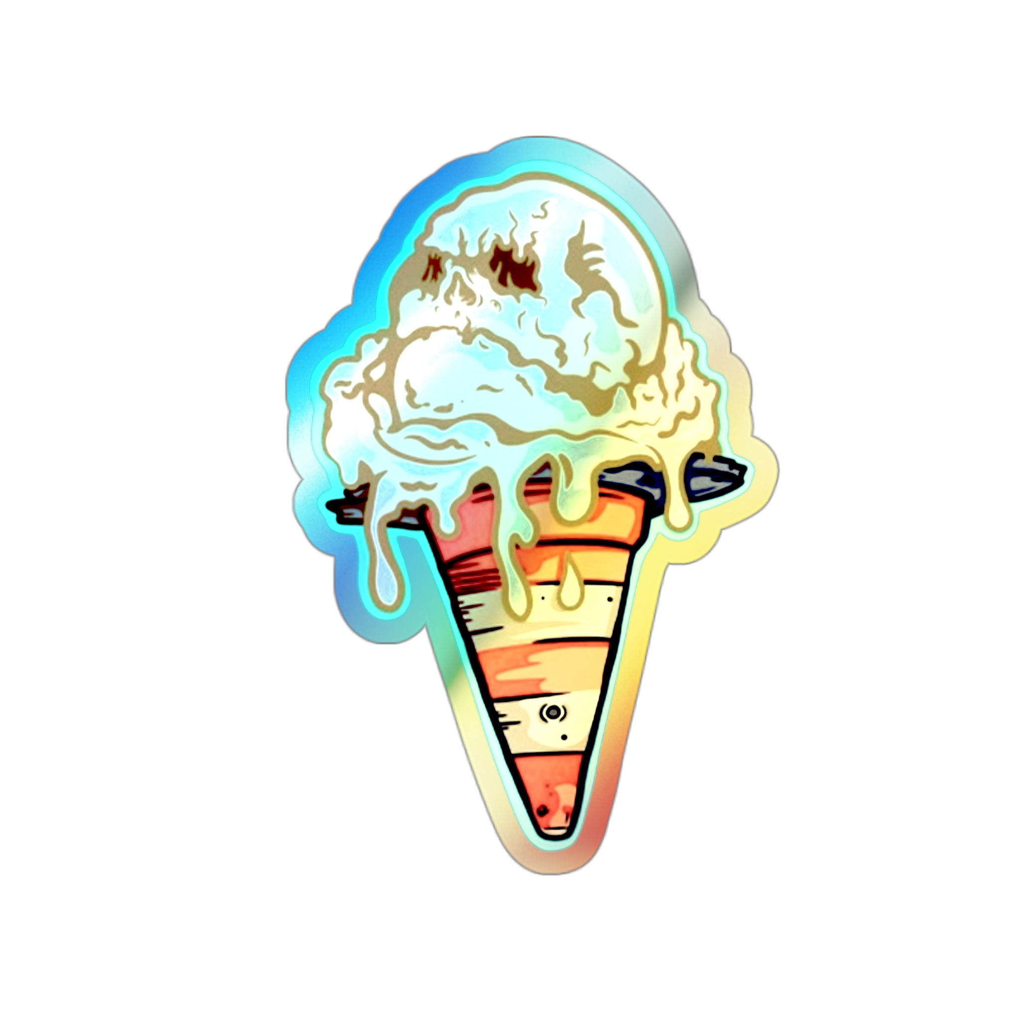 Holographic Die-cut Stickers