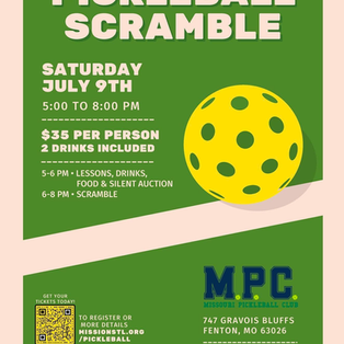 Mission STL Pickleball Scramble - 7/9