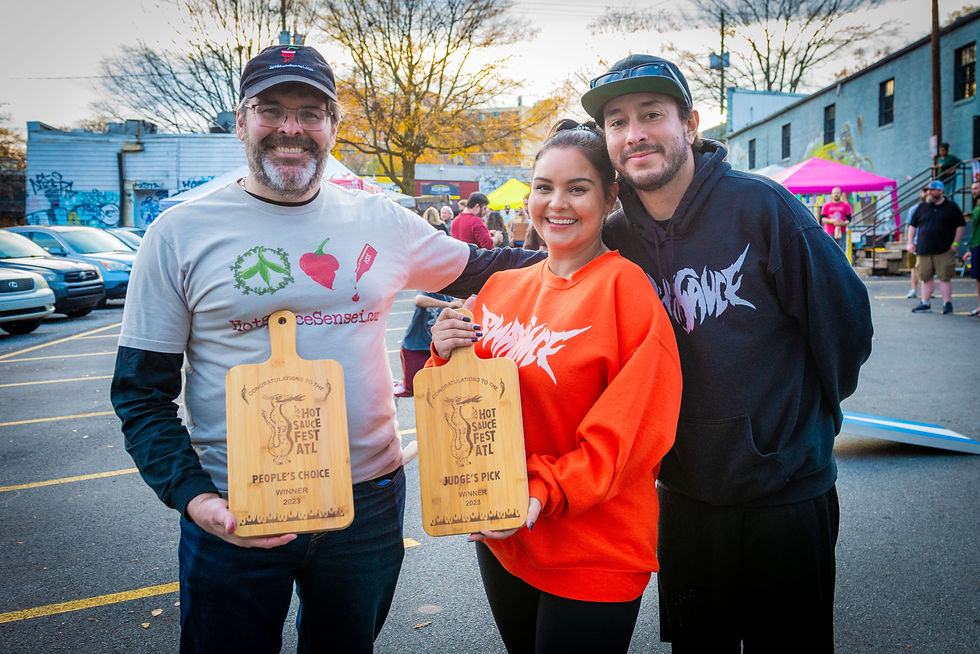 winner of the 2023 Hot Sauce Fest ATL competition