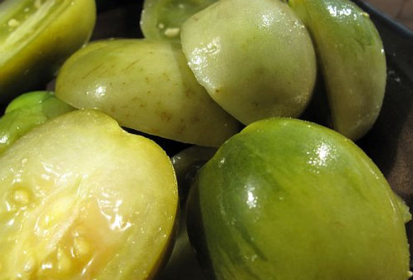 Соленые зеленые помидоры