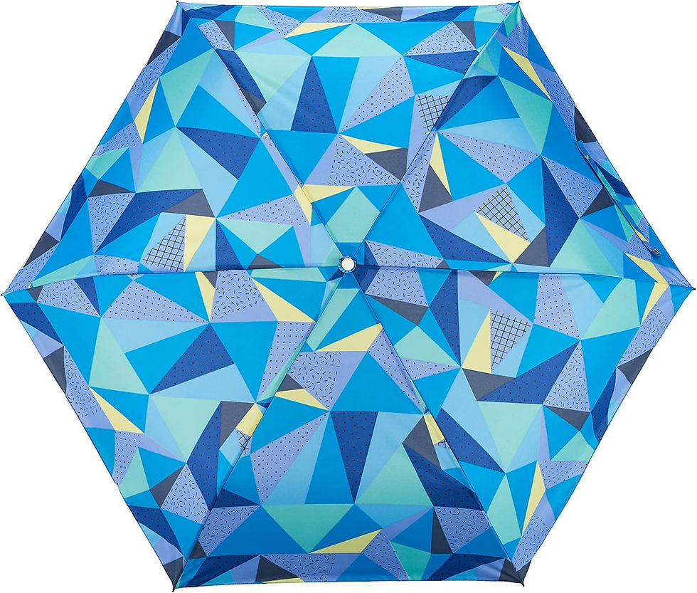 縮圖：estaa - 190g 輕量防風縮骨傘 摺遮 雨傘 短遮 (附收納袋) 10245-32
