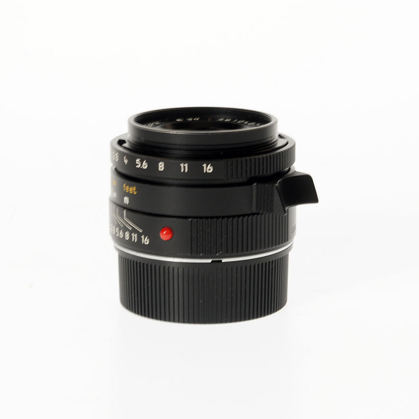 Thumbnail: Leica Summicron-M 35mm f/2 Asph E39 Black Lens With Hood