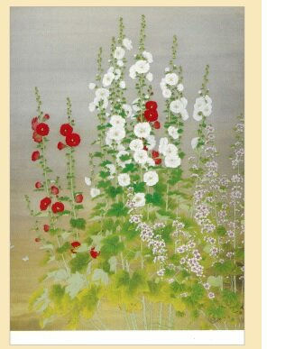 京都便利堂 明信片 〈花葵〉稲葉春生