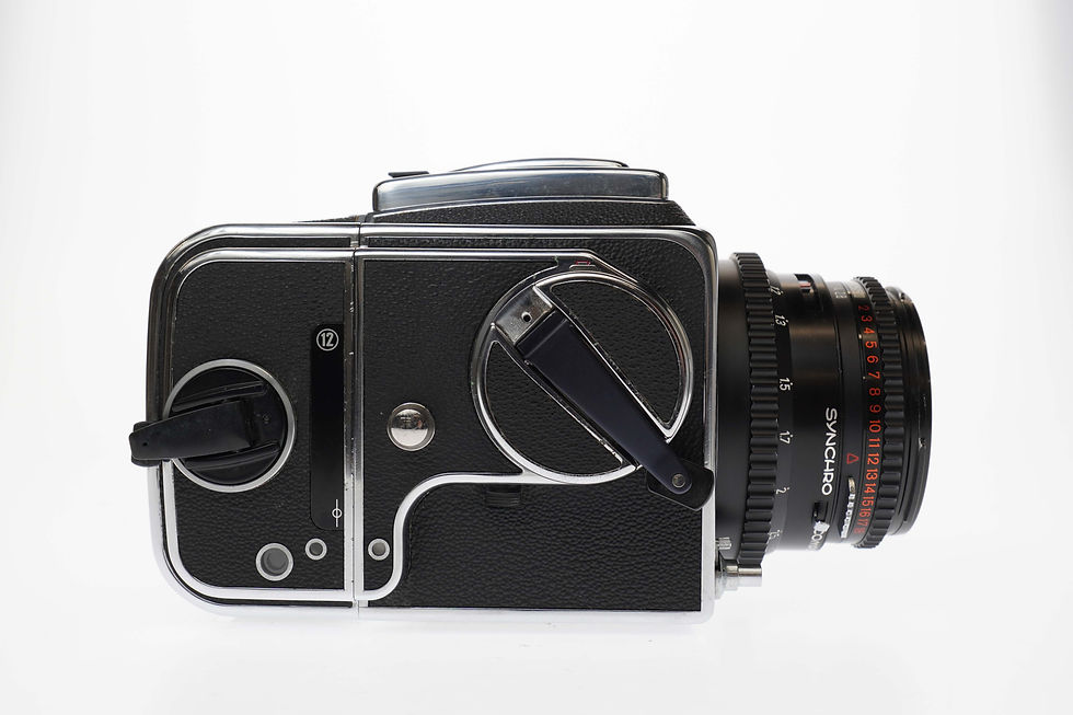 Thumbnail: Hasselblad 500C/M 500cm with Carl Zeiss Planar C 80mm f/2.8 T* Black Lens