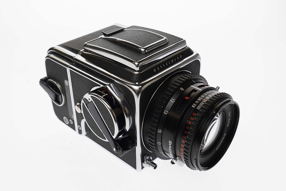 Thumbnail: Hasselblad 500C/M 500cm with Carl Zeiss Planar C 80mm f/2.8 T* Black Lens