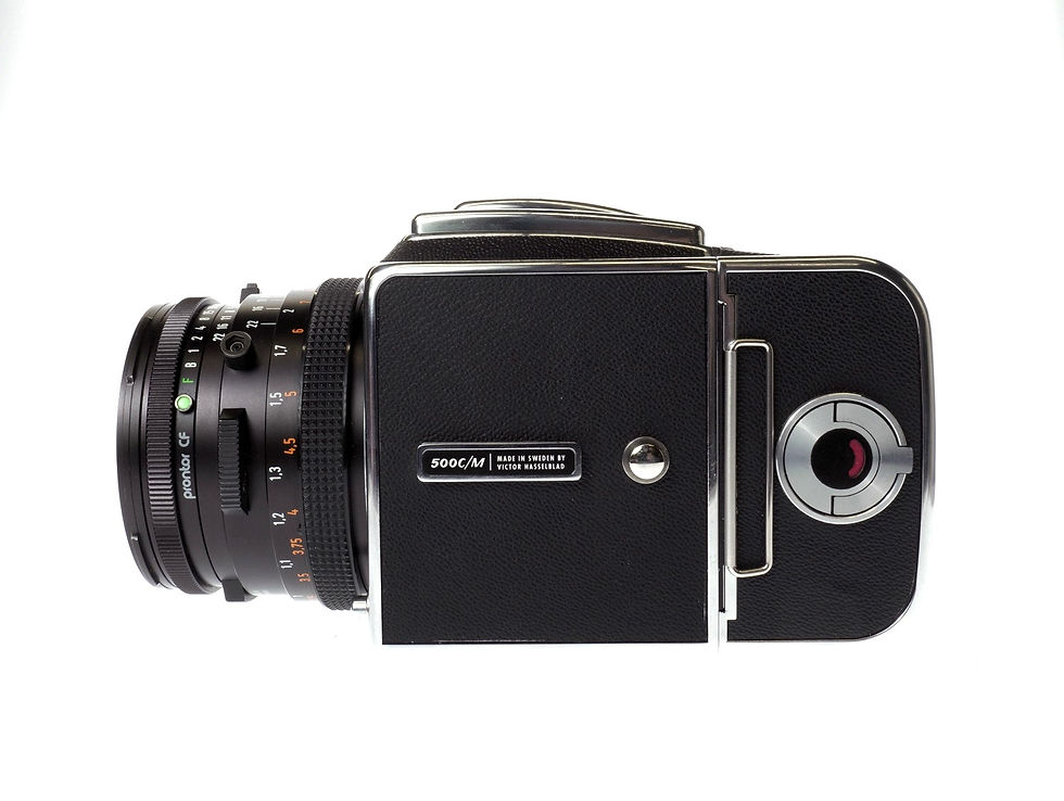 Thumbnail: Hasselblad 500C/M 500cm with 80mm f/2.8, A12 film back