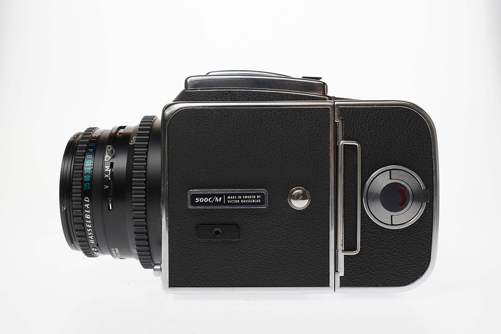 Thumbnail: Hasselblad 500C/M 500cm with Carl Zeiss Planar C 80mm f/2.8 T* Black Lens