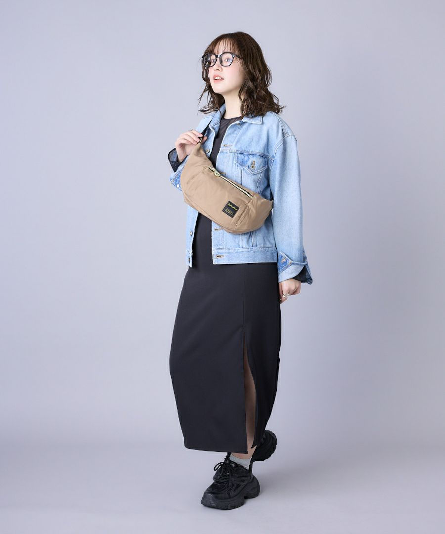 縮圖：Legato Largo 防潑水斜揹/前揹包 輕巧貼身旅行防盜手袋 LH-V0181