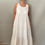 Miniatura: Abito in Mussola di cotone beige 