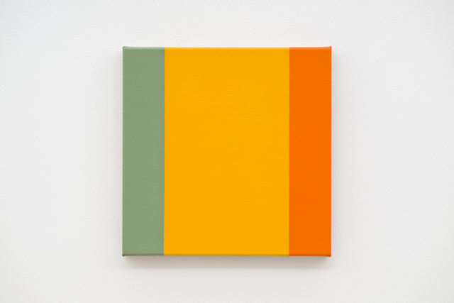 Steven Aalders | In Between II | Abstract Painting | Yellow Gallery